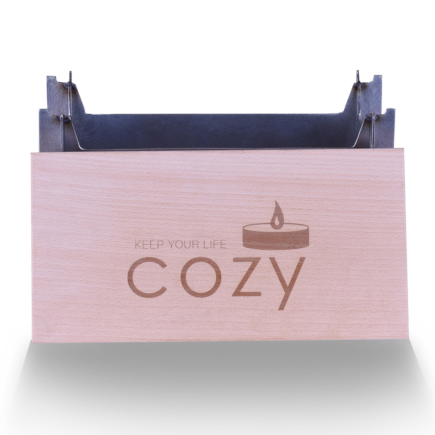COZY STEEL - The safe tea light heater 